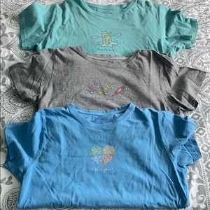 Life Is Good Tops - Life is Good t-shirt bundle Life Is Good Tops - Life is Good t-shirt bundle